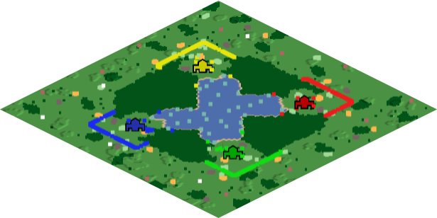 Forest Pond Icon